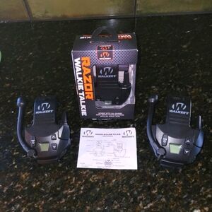 3 WALKER'S Razor Walkie Talkies